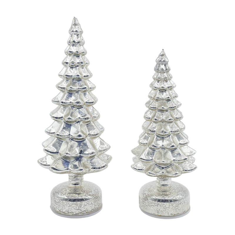 Top Features of Christmas Glass Trees: High Transparency, Built‑In LED Light & Premium Texture