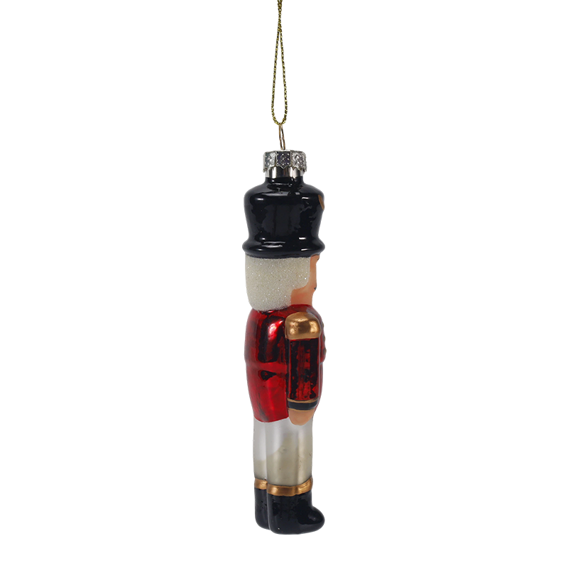 Hand-Painted Blown Glass Christmas Ornaments