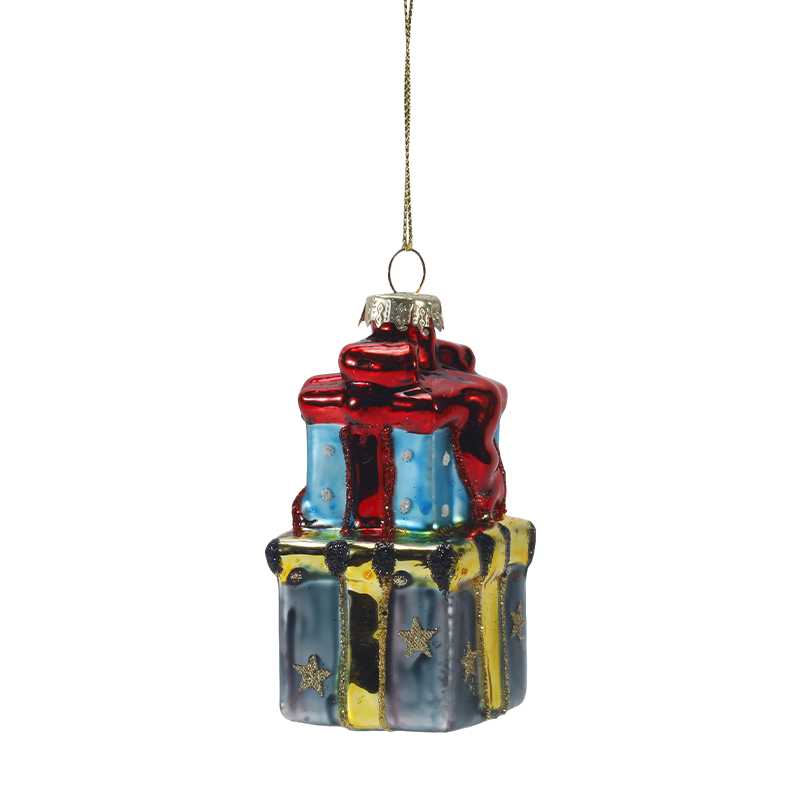 Christmas Glass Ornament (Mushroom / Gift Box Set)
