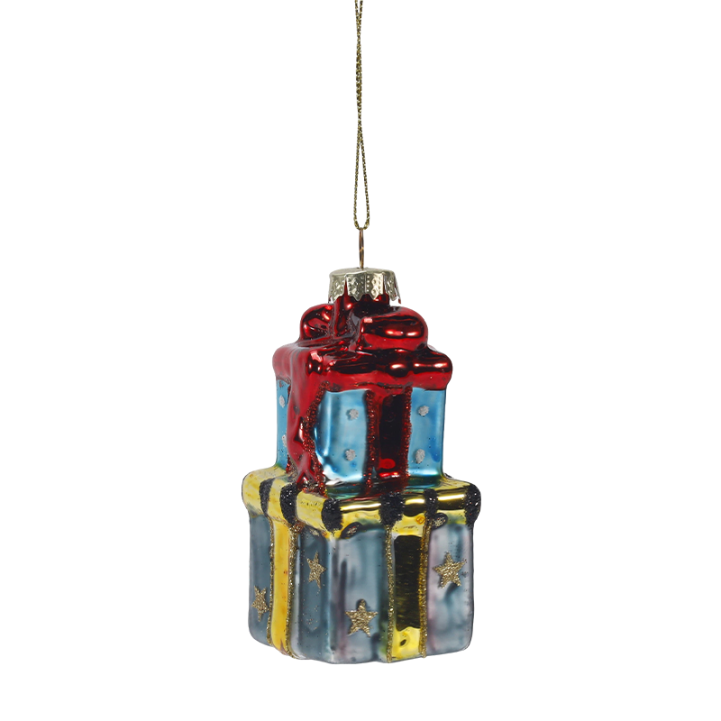 Christmas Glass Ornament (Mushroom / Gift Box Set)