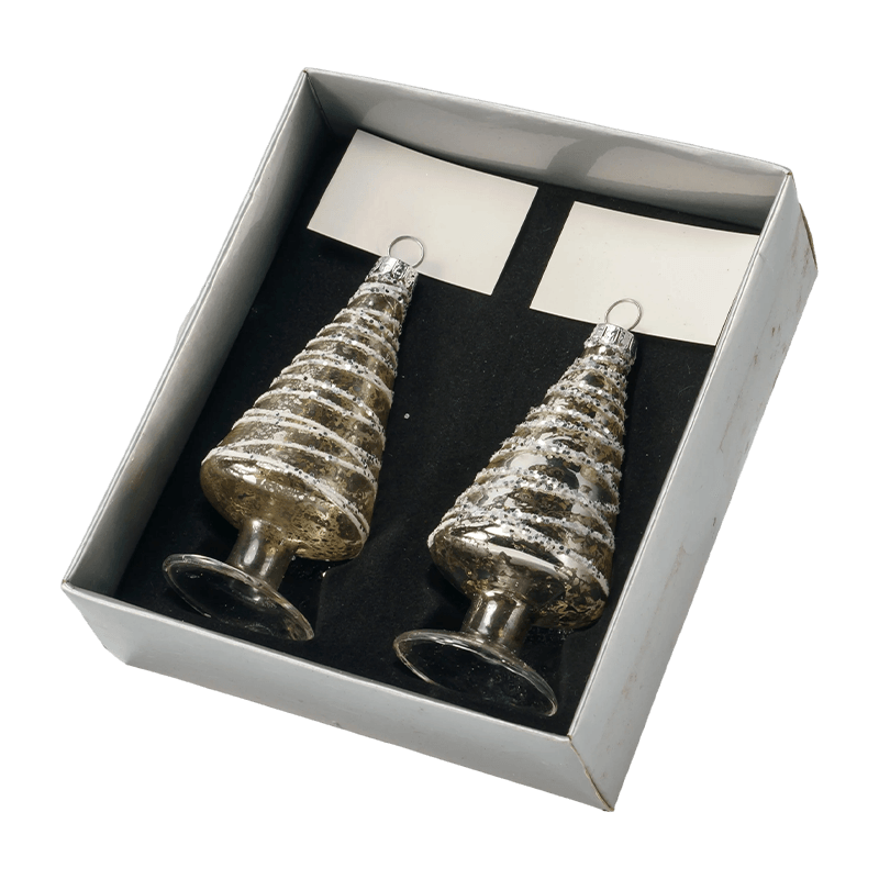 Christmas Glass Ornament Gift Sets