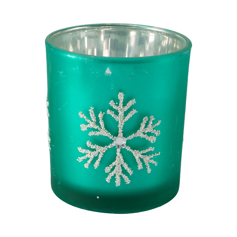 8-12cmFestive Glass Candle Holder Collection