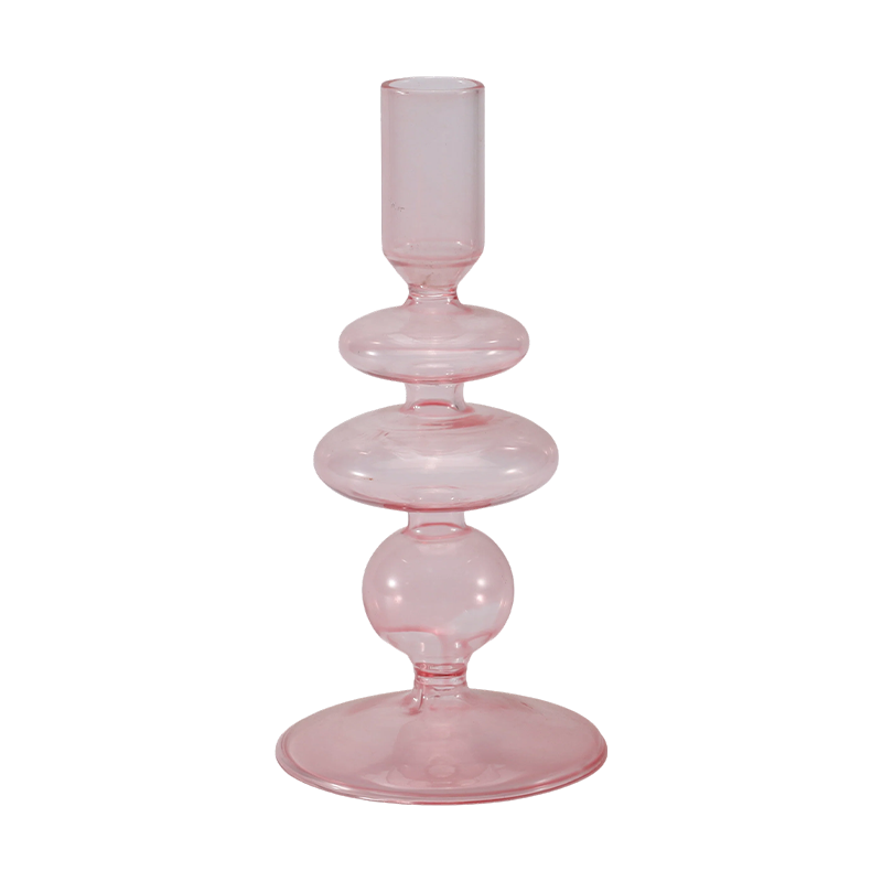 Romantic & Minimalist Glass Candle Holder Collection