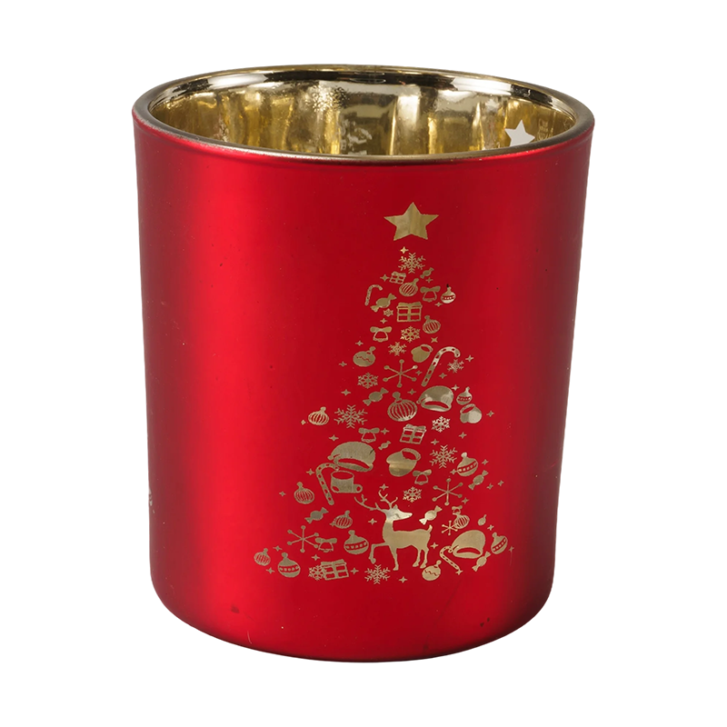 Festive Glass Candle Holder Collection