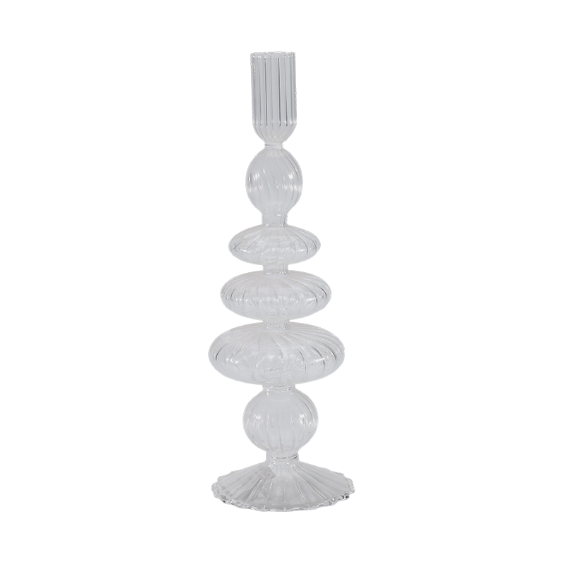 Stacked & Slim Glass Candle Holder Collection