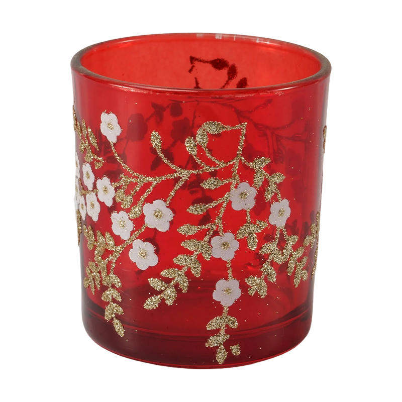 Festive Glass Candle Holder Collection