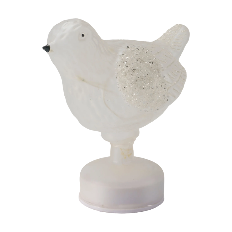 Glitter/Sequin Decorative Bird Tabletop Light  (with LED)