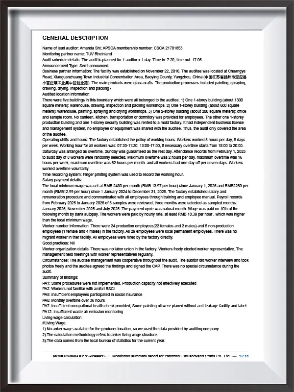 Yangzhou Shuangyang Crafts Co., Ltd.