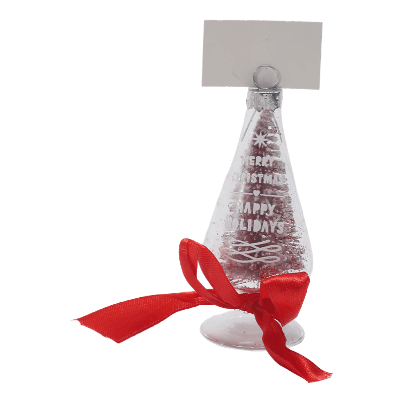 Hand-Blown Glass Christmas Ornament 