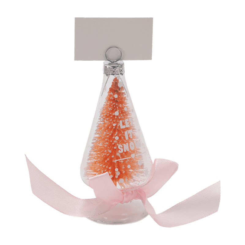 Hand-Blown Glass Christmas Ornament 