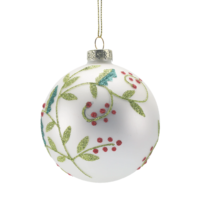 888 cm Hand-Blown Glass Christmas Bauble