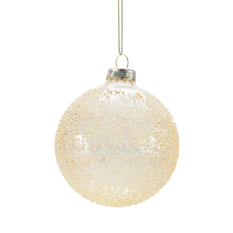 888 cm Hand-Blown Glass Christmas Bauble