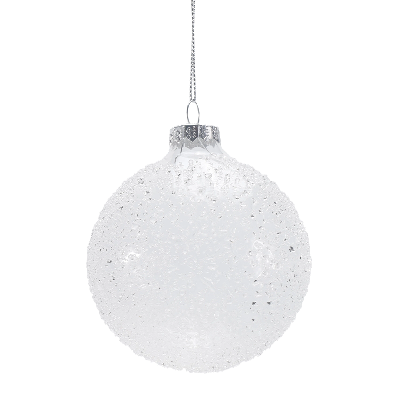 888 cm Hand-Blown Glass Christmas Bauble