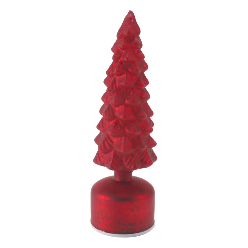 Vintage Mercury Glass Christmas Tree Light