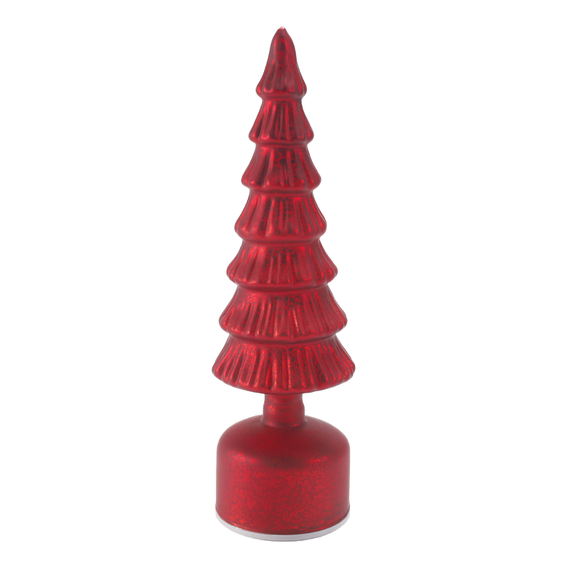 Vintage Mercury Glass Christmas Tree Light