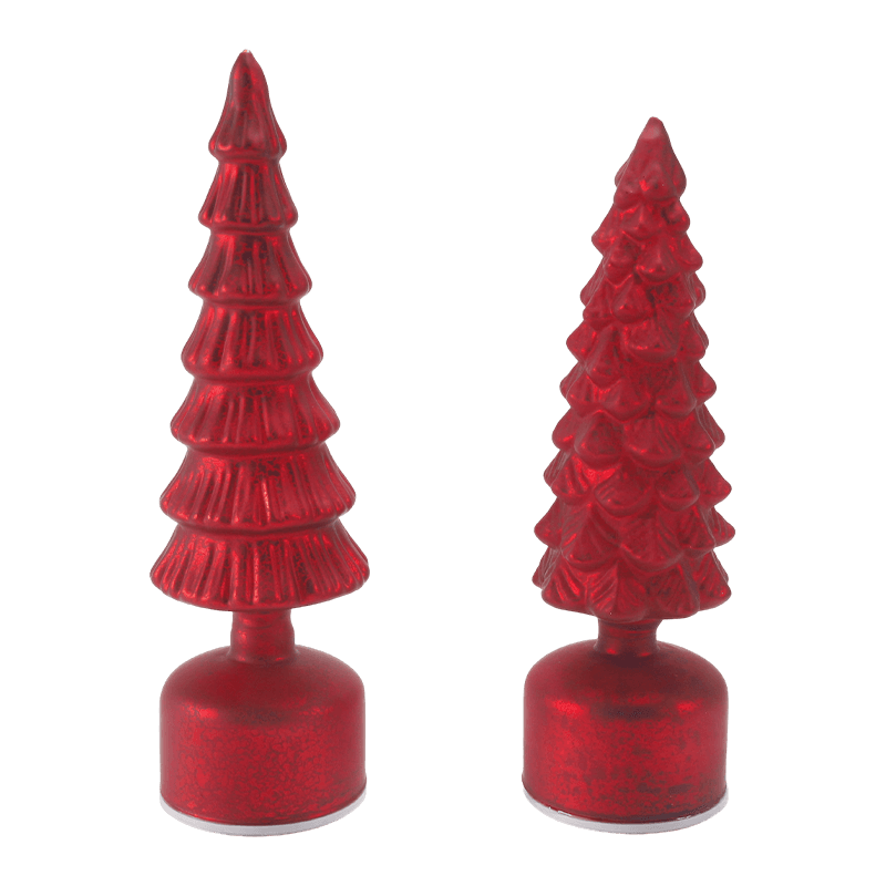 Vintage Mercury Glass Christmas Tree Light
