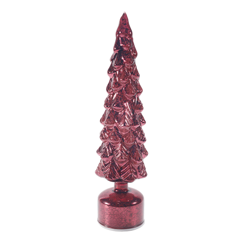 Vintage Mercury Glass Christmas Tree Light