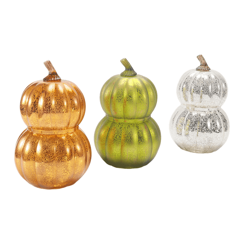 Hand-Blown Mercury Glass Decor