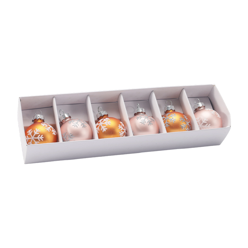 Premium Glass Christmas Ball Ornament Set
