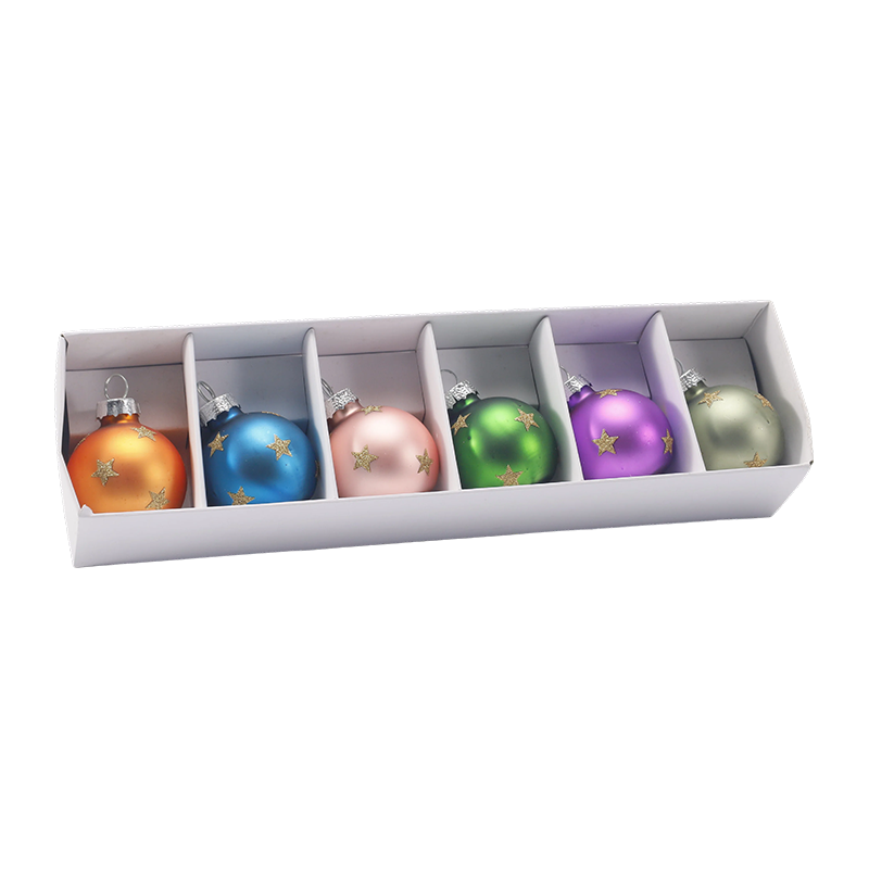 Premium Glass Christmas Ball Ornament Set