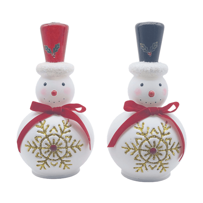 Vintage Iridescent Hand-Blown Christmas glass led decoration Tabletop